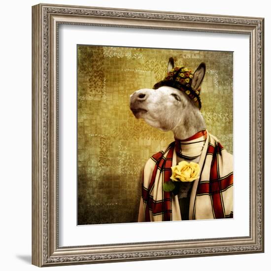 The Fashion Victim-Martine Roch-Framed Art Print