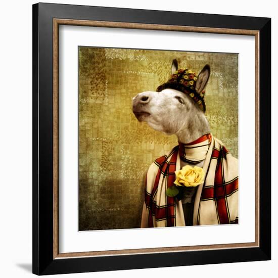 The Fashion Victim-Martine Roch-Framed Art Print