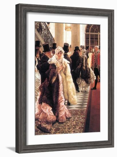 The Fashionable Woman-James Tissot-Framed Art Print