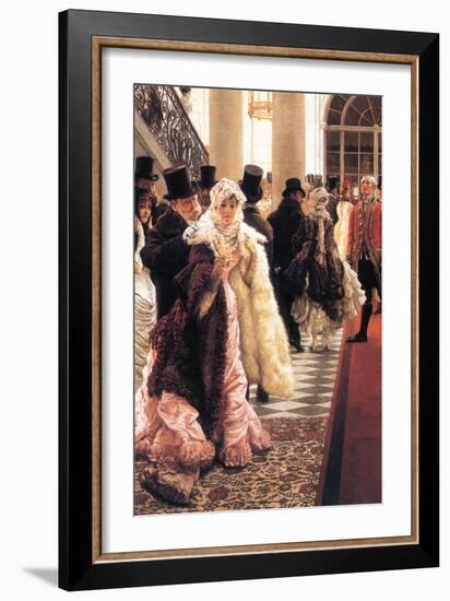 The Fashionable Woman-James Tissot-Framed Art Print