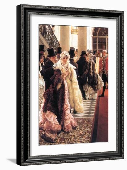 The Fashionable Woman-James Tissot-Framed Art Print