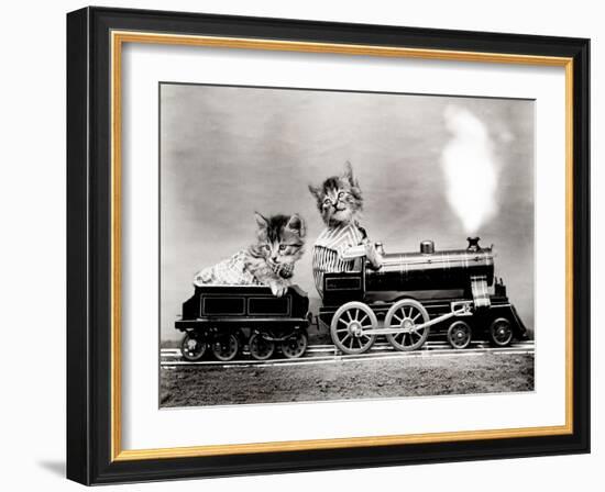 The Fast Express, 1914-Science Source-Framed Giclee Print