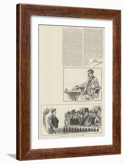 The Fasting Man-William Douglas Almond-Framed Giclee Print