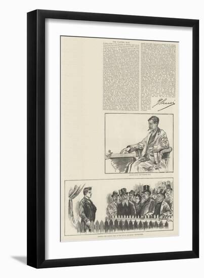 The Fasting Man-William Douglas Almond-Framed Giclee Print