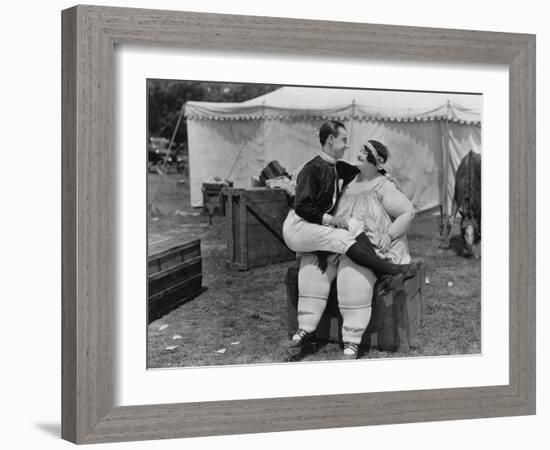 The Fat Lady Finds True Love-null-Framed Photo