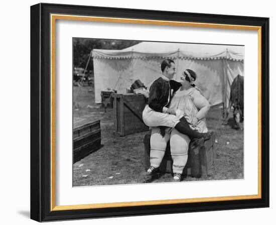 The Fat Lady Finds True Love-null-Framed Photo