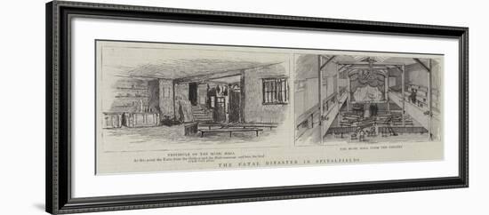 The Fatal Disaster in Spitalfields-null-Framed Giclee Print