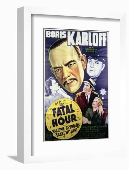 The Fatal Hour - Movie Poster Reproduction-null-Framed Photo