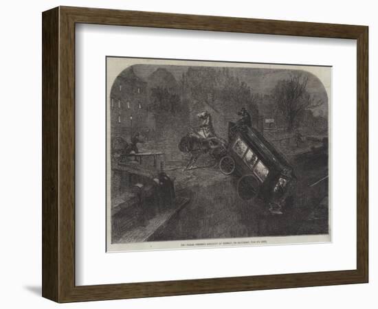 The Fatal Omnibus Accident at Dublin, on Saturday, the 6th Inst-null-Framed Giclee Print