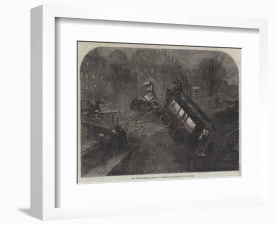 The Fatal Omnibus Accident at Dublin, on Saturday, the 6th Inst-null-Framed Giclee Print