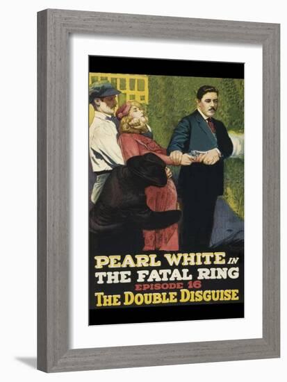 The Fatal Ring- the Double Disguise-null-Framed Art Print