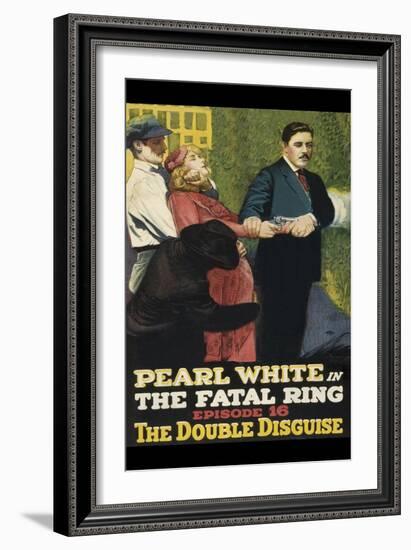 The Fatal Ring- the Double Disguise-null-Framed Art Print