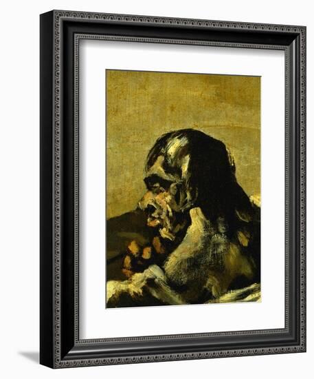 The Fates (Atropos), Detail-Francisco de Goya-Framed Giclee Print
