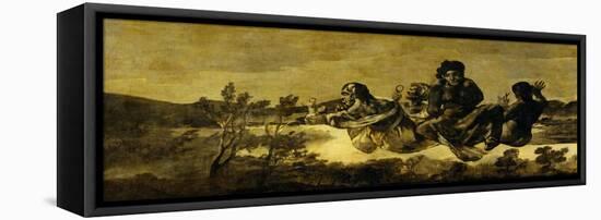 The Fates (Atropos), One of the Black Paintings from the Quinta Del Sordo, Goya's House, 1819-1823-Francisco de Goya-Framed Premier Image Canvas