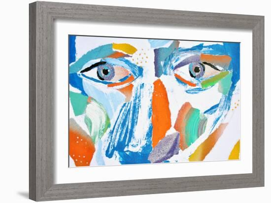 The Fates - Clotho-Trystan Bates-Framed Giclee Print