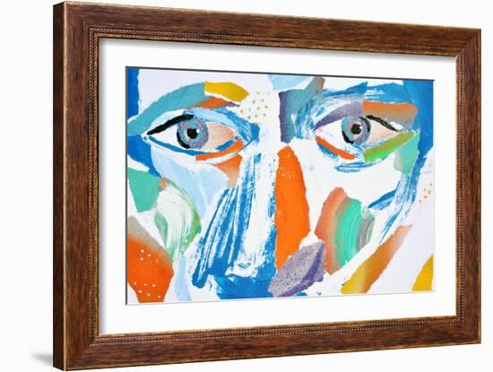 The Fates - Clotho-Trystan Bates-Framed Giclee Print