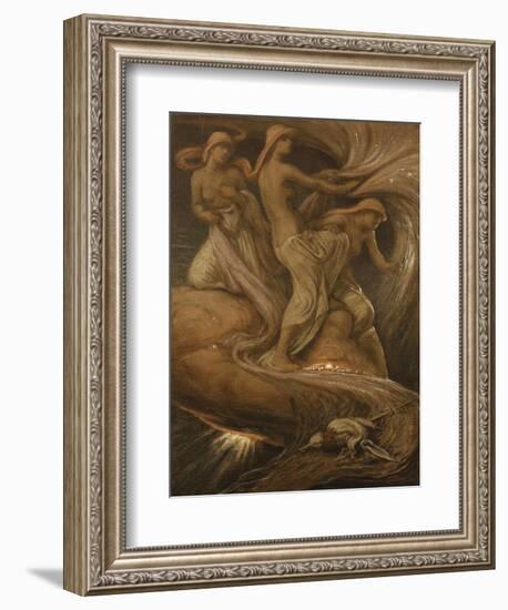 The Fates Gathering in the Stars-Jean-Baptiste-Camille Corot-Framed Giclee Print