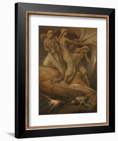 The Fates Gathering in the Stars-Jean-Baptiste-Camille Corot-Framed Giclee Print