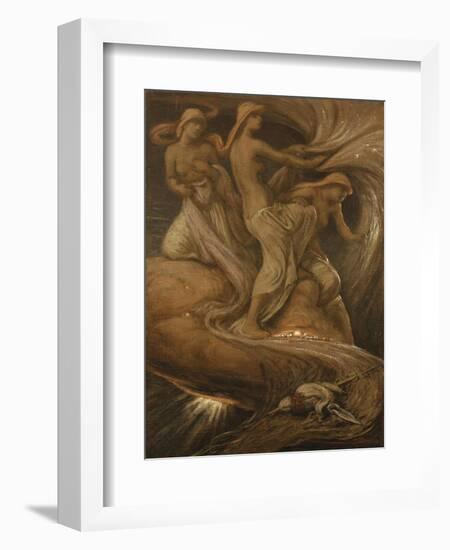 The Fates Gathering in the Stars-Jean-Baptiste-Camille Corot-Framed Giclee Print