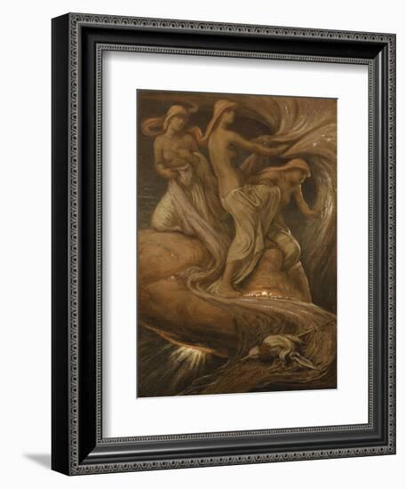 The Fates Gathering in the Stars-Jean-Baptiste-Camille Corot-Framed Giclee Print