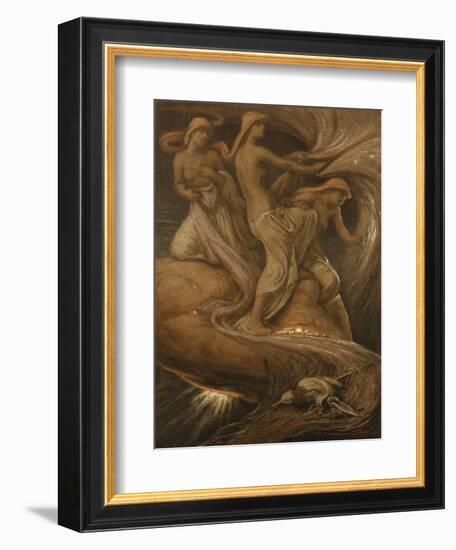 The Fates Gathering in the Stars-Jean-Baptiste-Camille Corot-Framed Giclee Print