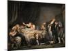 The Father's Curse: the Son Punished-Jean-Baptiste Greuze-Mounted Giclee Print