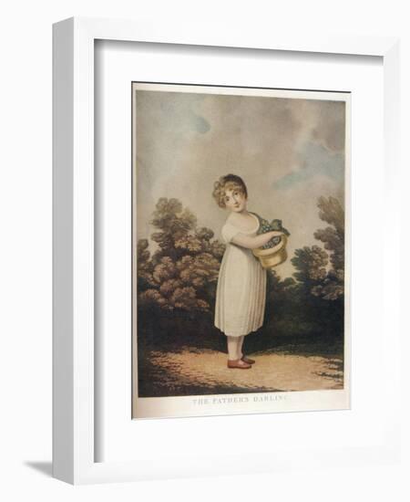 'The Father's Darling', c1890-Unknown-Framed Giclee Print