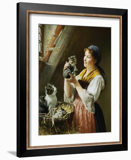 The Favorite-Wilhelm Schutze-Framed Giclee Print