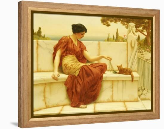 The Favourite, 1901-John William Godward-Framed Premier Image Canvas