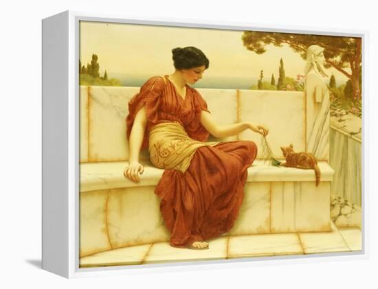 The Favourite, 1901-John William Godward-Framed Premier Image Canvas