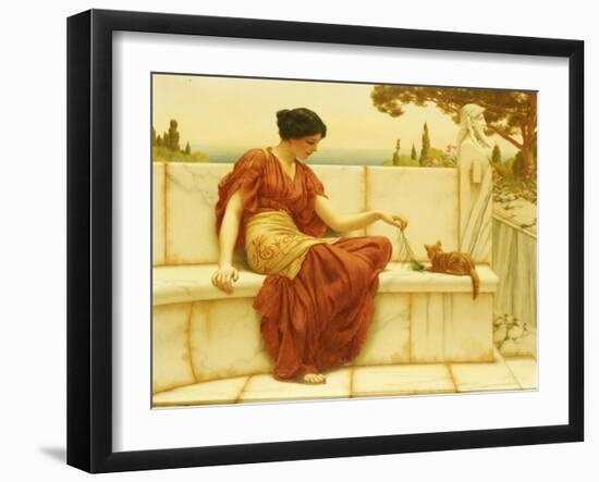 The Favourite, 1901-John William Godward-Framed Giclee Print