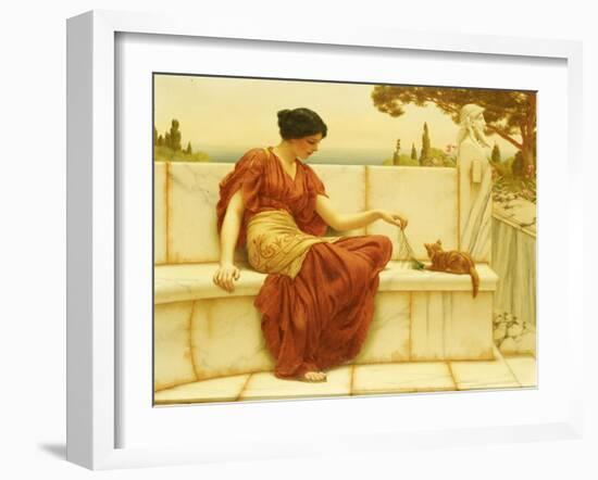 The Favourite, 1901-John William Godward-Framed Giclee Print