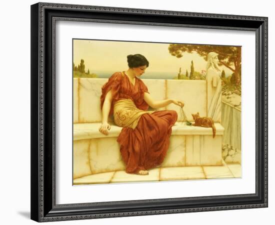 The Favourite, 1901-John William Godward-Framed Giclee Print