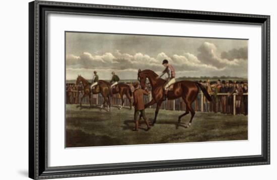 The Favourite: Before the Race-E.A.S. Douglas-Framed Art Print