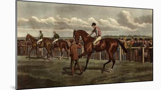 The Favourite: Before the Race-E.A.S. Douglas-Mounted Art Print