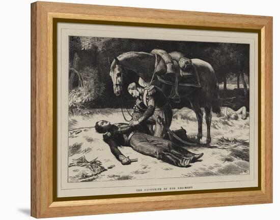 The Favourite of the Regiment-John Dawson Watson-Framed Premier Image Canvas