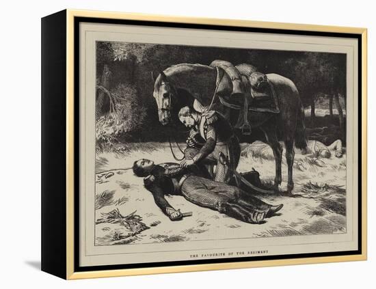 The Favourite of the Regiment-John Dawson Watson-Framed Premier Image Canvas