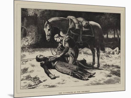 The Favourite of the Regiment-John Dawson Watson-Mounted Giclee Print