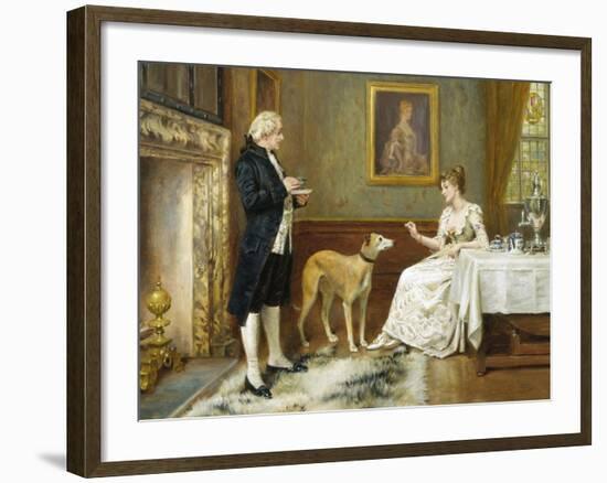 The Favourite-George Goodwin Kilburne-Framed Giclee Print