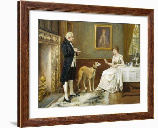 The Favourite-George Goodwin Kilburne-Framed Giclee Print