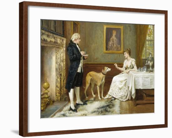 The Favourite-George Goodwin Kilburne-Framed Giclee Print