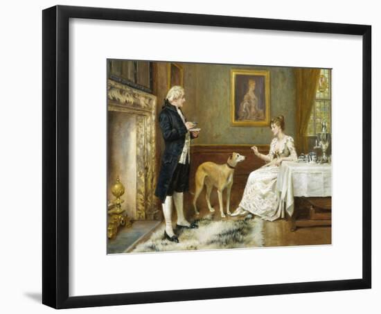 The Favourite-George Goodwin Kilburne-Framed Giclee Print