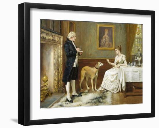 The Favourite-George Goodwin Kilburne-Framed Giclee Print