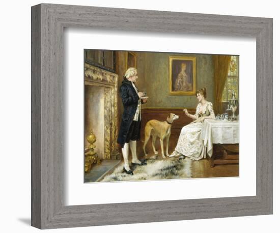 The Favourite-George Goodwin Kilburne-Framed Giclee Print