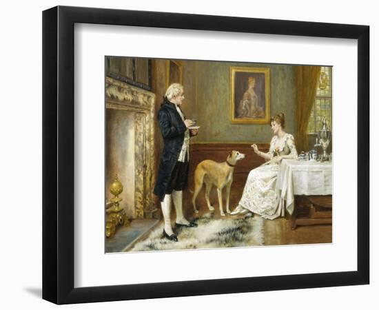 The Favourite-George Goodwin Kilburne-Framed Giclee Print