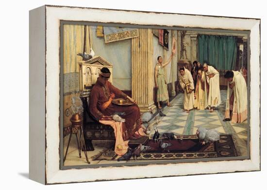 The Favourites of the Emperor Honorius, 1883-John William Waterhouse-Framed Premier Image Canvas