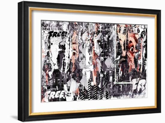 The Fear, 2016 (Collage)-Teis Albers-Framed Giclee Print