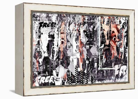 The Fear, 2016 (Collage)-Teis Albers-Framed Premier Image Canvas