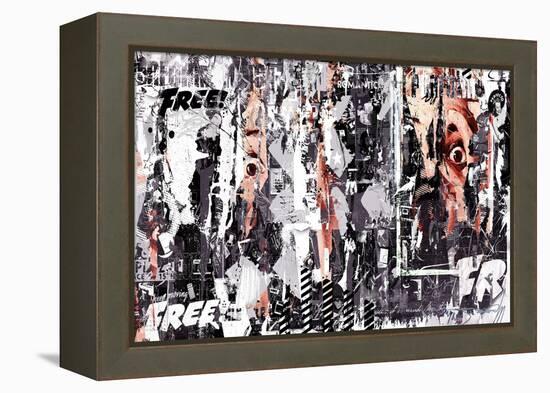 The Fear, 2016 (Collage)-Teis Albers-Framed Premier Image Canvas