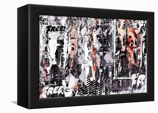 The Fear, 2016 (Collage)-Teis Albers-Framed Premier Image Canvas